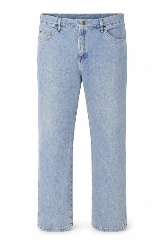 Wrangler Men's Blue Regular Fit Straight Leg Jeans 38x29