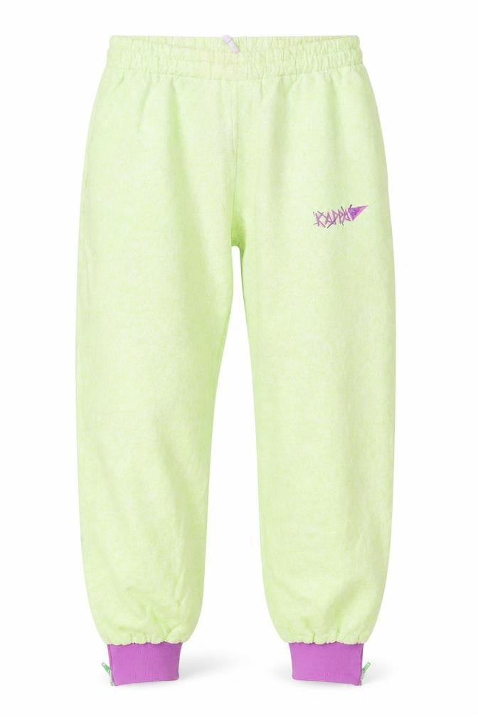 Kappa Women's Green Jogger Trousers Small 100% Polyamide Made in Italy