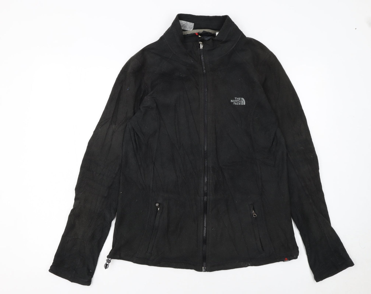 The North Face Women's Black Fleece Full Zip Jacket Size L