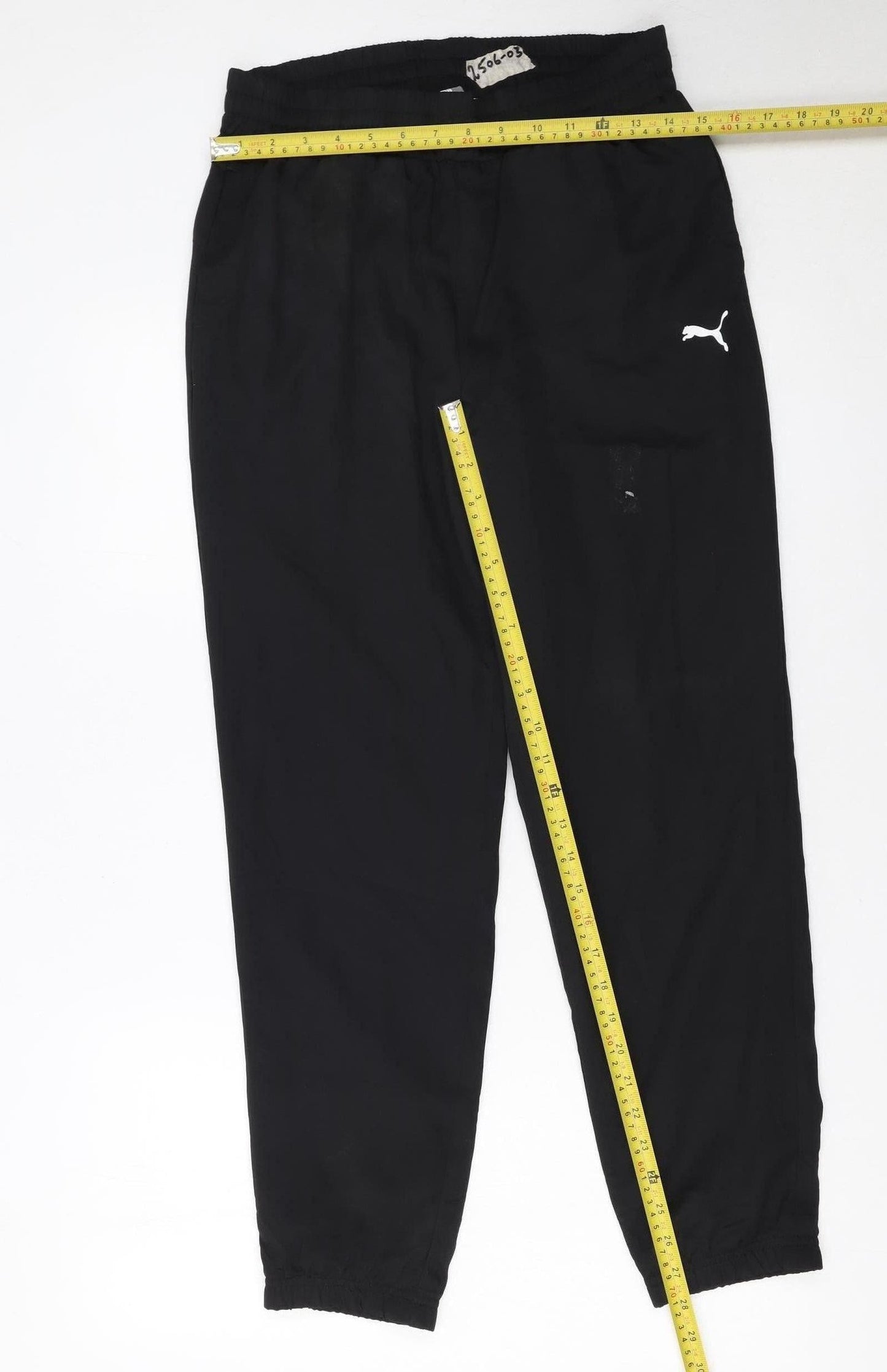 Puma Men's Black Jogger Trousers Small Quick Dry Activewear