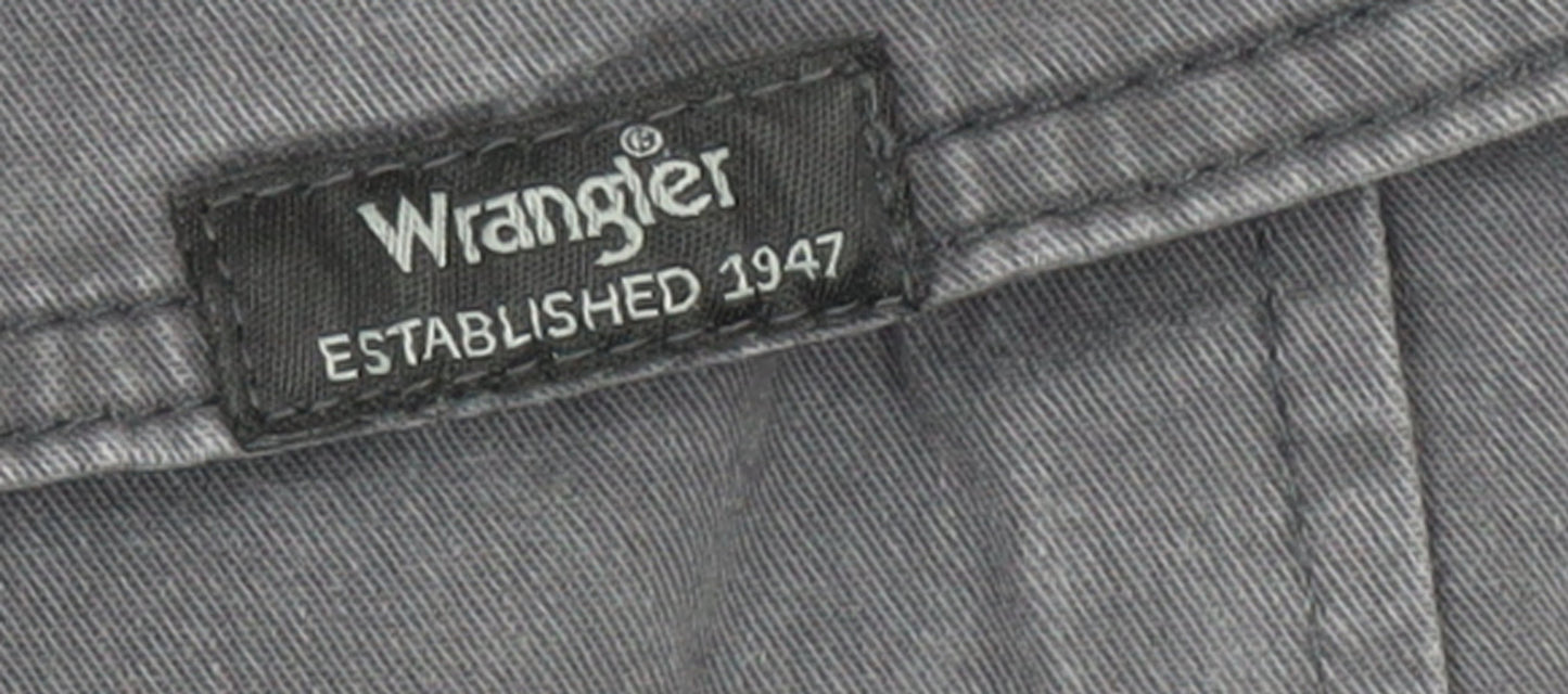 Wrangler Men's Grey Cargo Shorts Size XL 42in Cotton Stretch