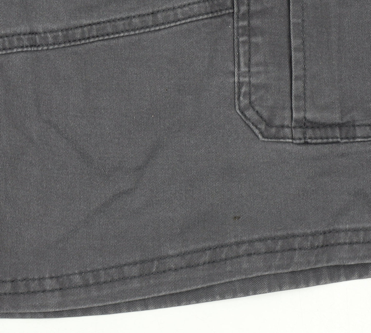 Wrangler Men's Grey Cargo Shorts Size XL 42in Cotton Stretch