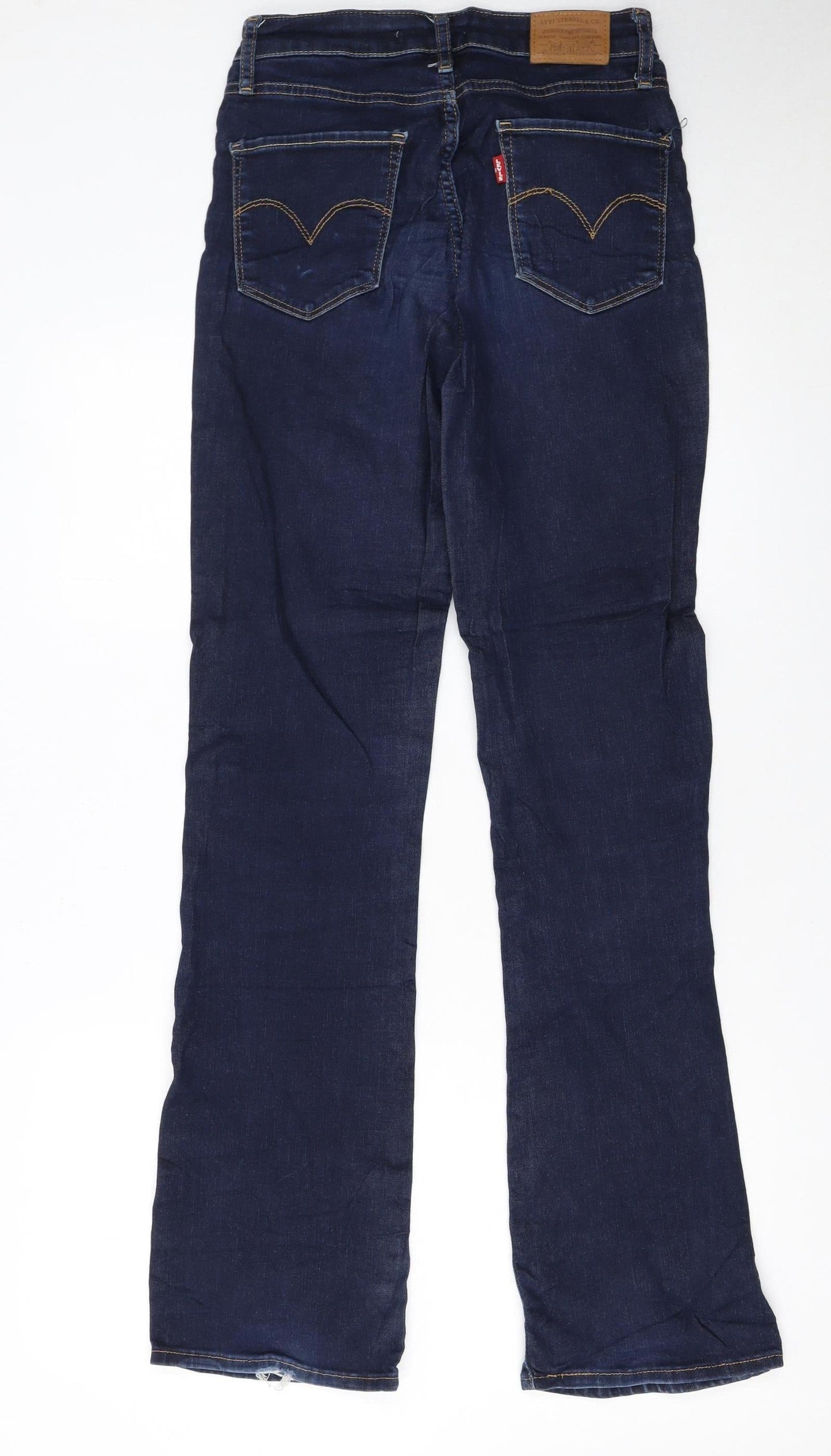 Levi's Women's Blue 725 High Rise Bootcut Jeans Size 27 Regular
