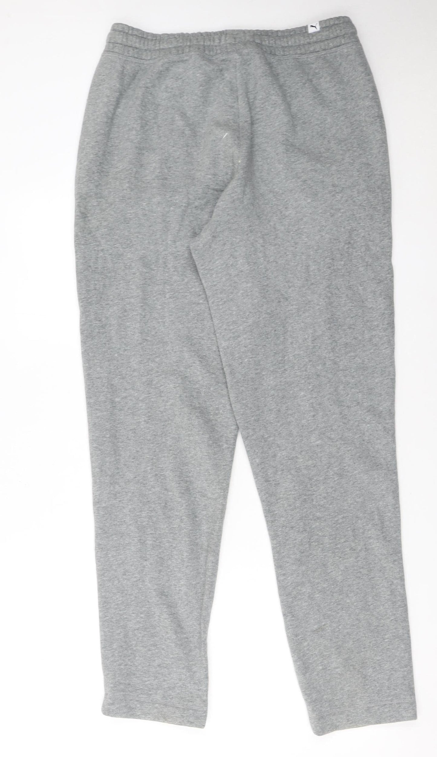 Puma Mens Grey Jogger Sweatpants M Regular Fit Casual Tapered