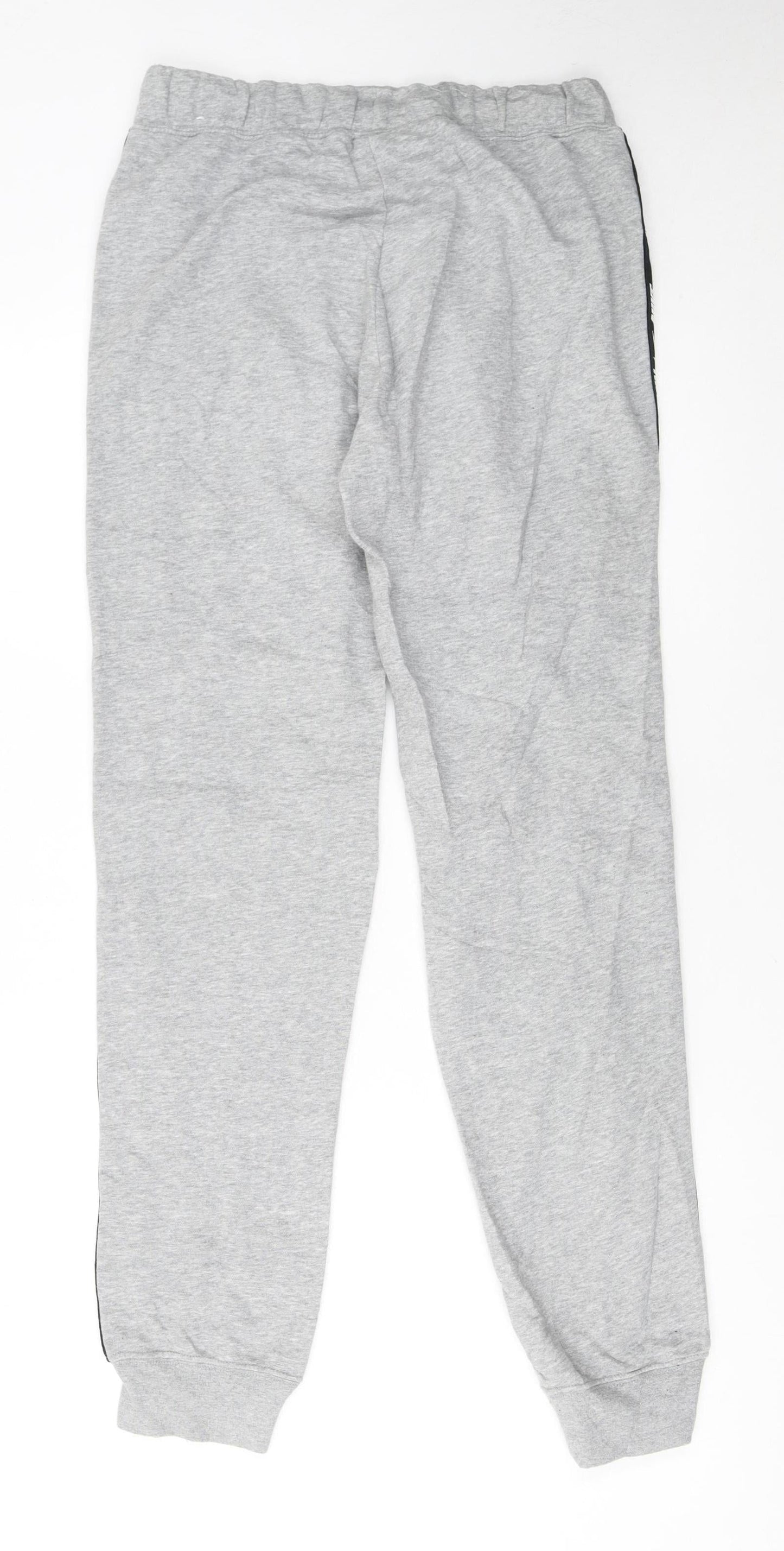 Nike Men's Grey Jogger Sweatpants Size S Logo Tapered Fit