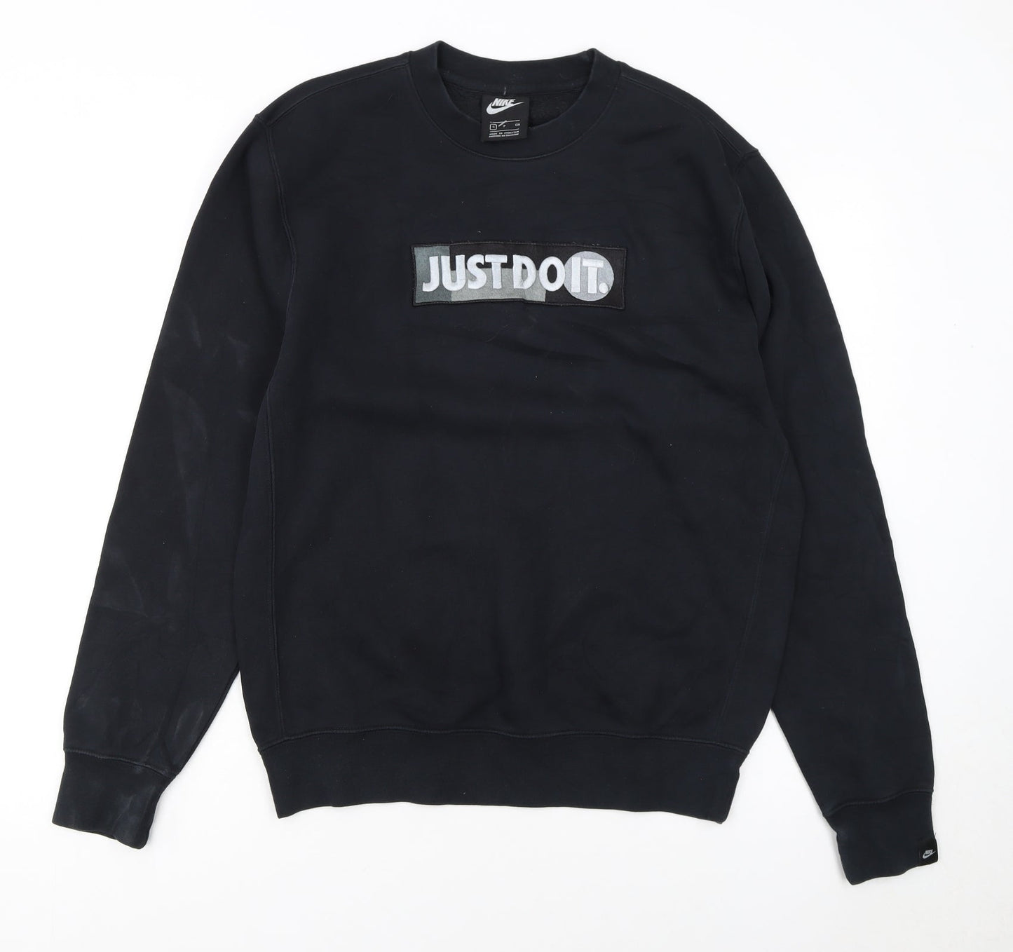 Nike Women's Black Just Do It Crew Neck Sweatshirt Size S