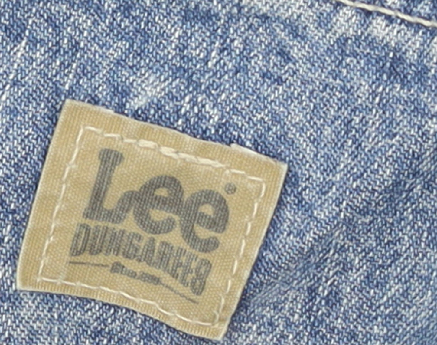 Lee Men’s Blue Straight Leg Denim Jeans 36W x 30L Cotton Regular Fit