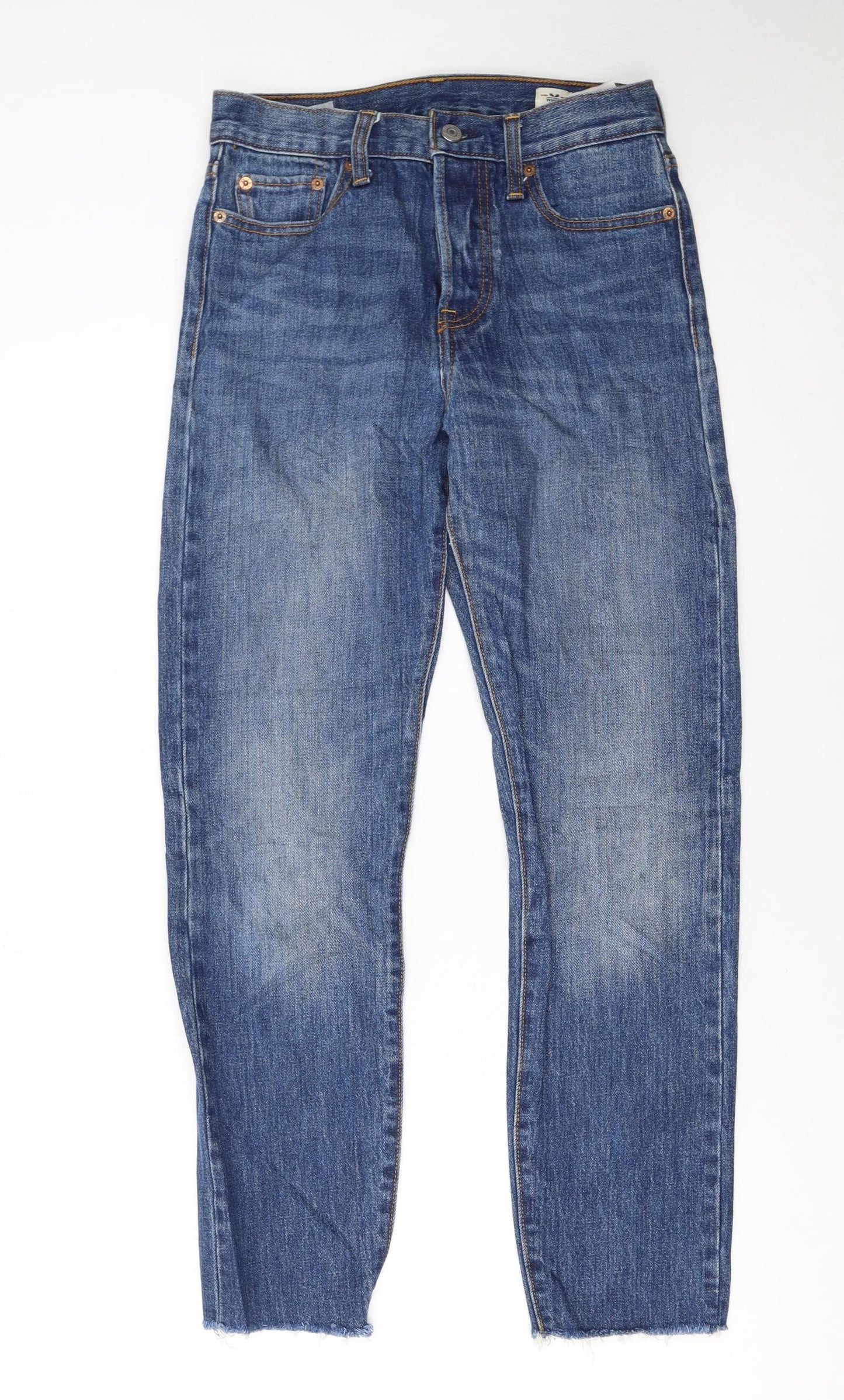 Levi Strauss Women's Blue 26 Regular Straight Leg Denim Jeans