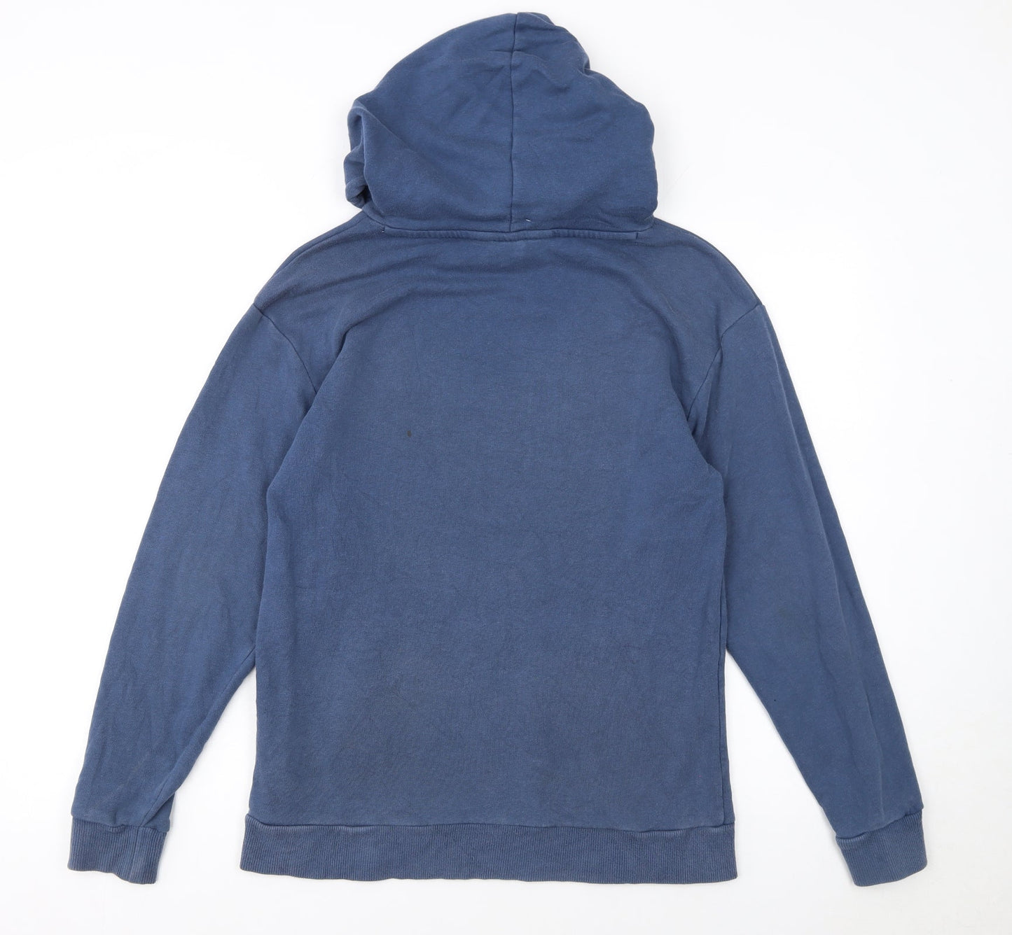 Puma Men Blue XS Pullover Hoodie Sports Fleece Sweatshirt