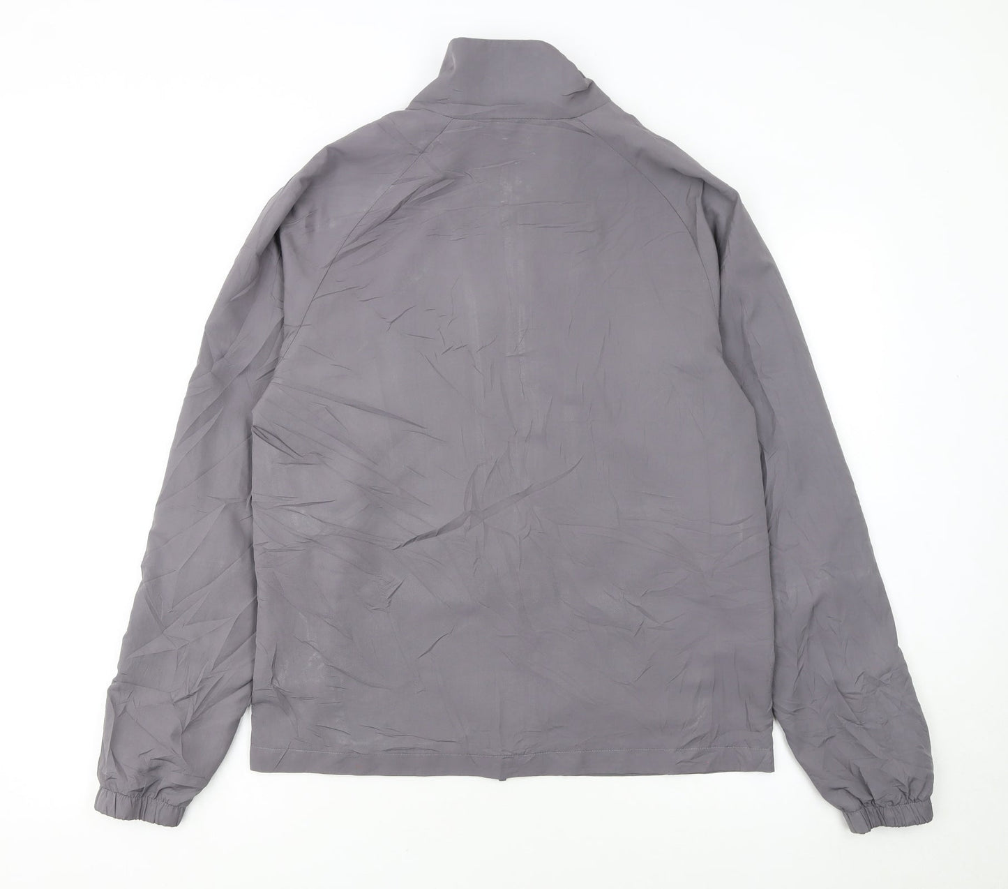 Nike Womens Grey M Track Jacket Lightweight Full Zip Activewear