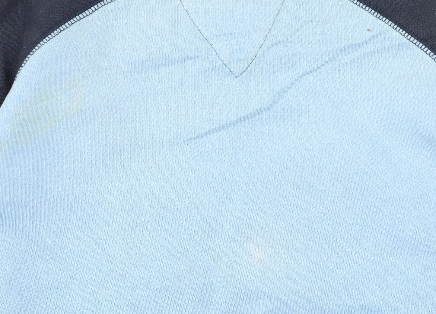 Nike Girls Blue Pullover Sweatshirt M 12 Years Logo Crew Neck Jumper