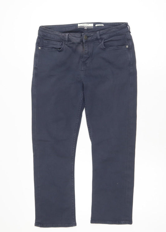 FatFace Women’s Blue Capri Slim Fit Jeans Size 10