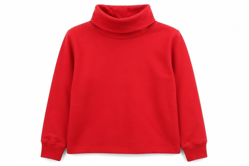 Zara Women Red Roll Neck Pullover Jumper Size 12