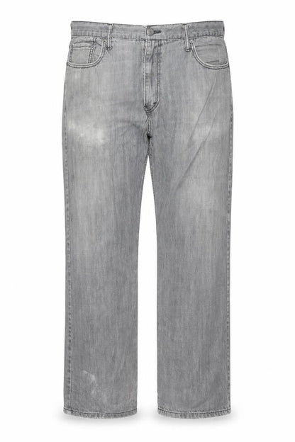 Levi's 569 Men's Grey Straight Fit Denim Jeans 40x32 Regular