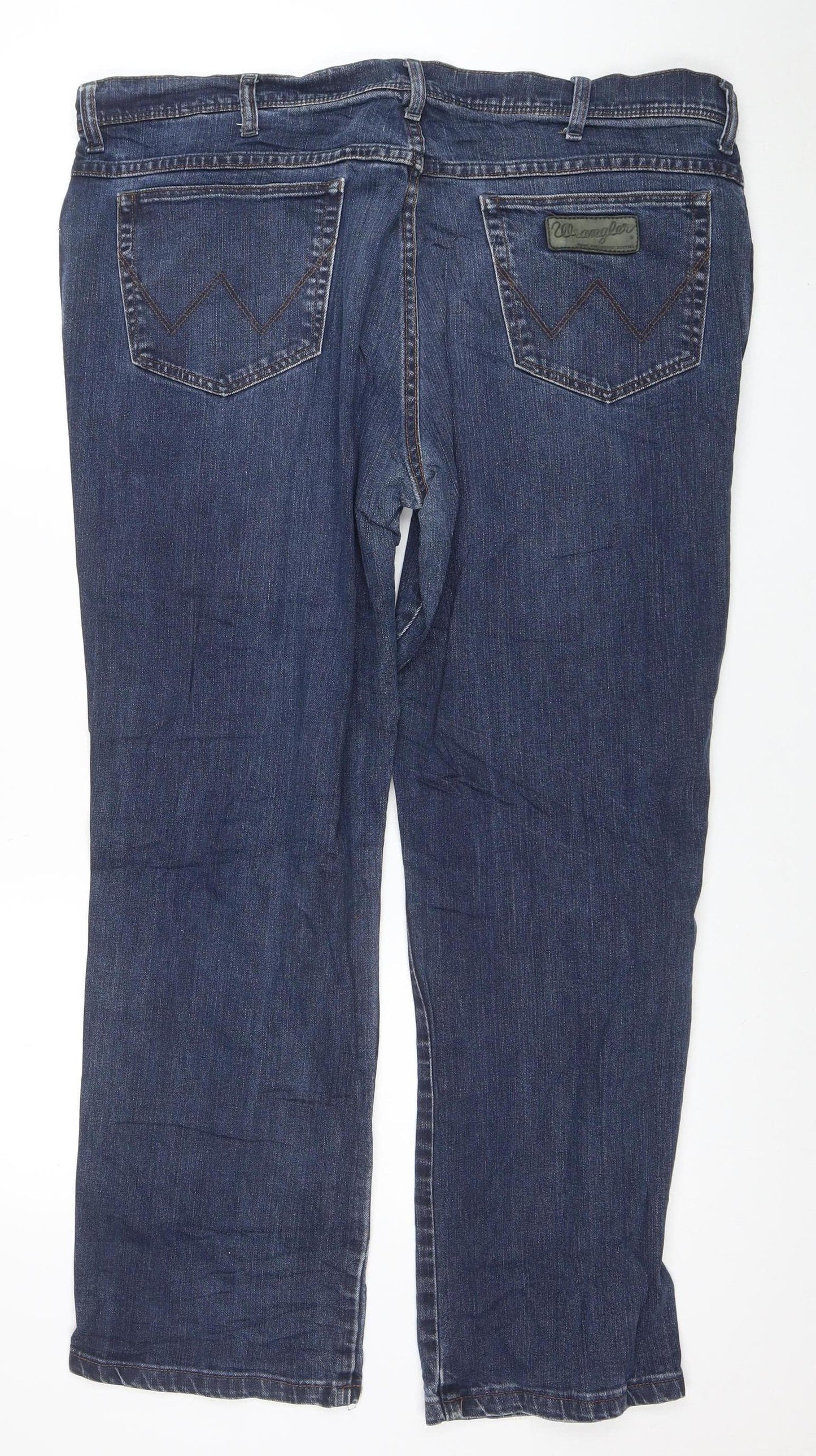 Wrangler Men's Blue Texas Stretch Jeans W40 L34 Classic Fit Denim