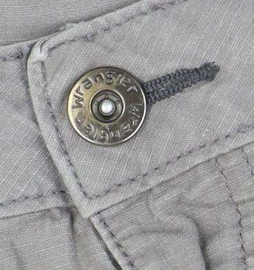 Wrangler Men’s Grey Cotton Cargo Shorts Size 46 Regular Fit