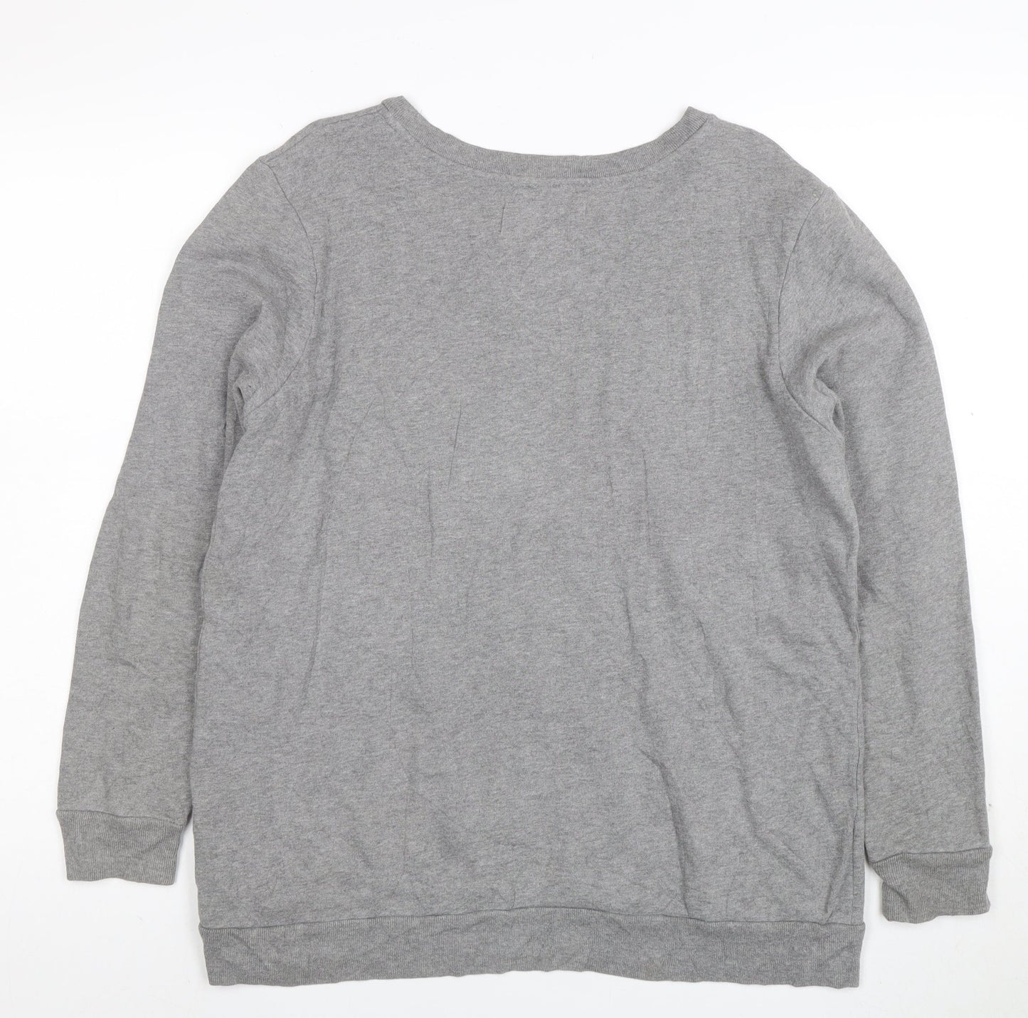 Calvin Klein Jeans Men's Grey Logo Sweatshirt Size S Pullover