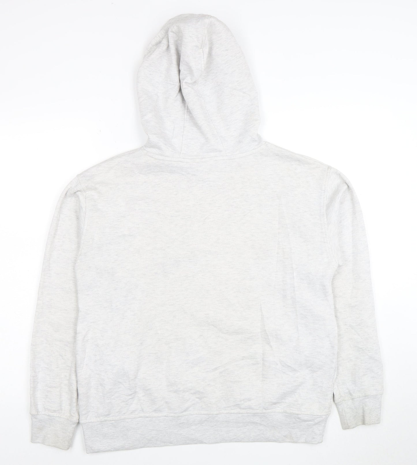 Disney Women's Grey Stitch Hoodie Size S Pullover Hooded Sweatshirt