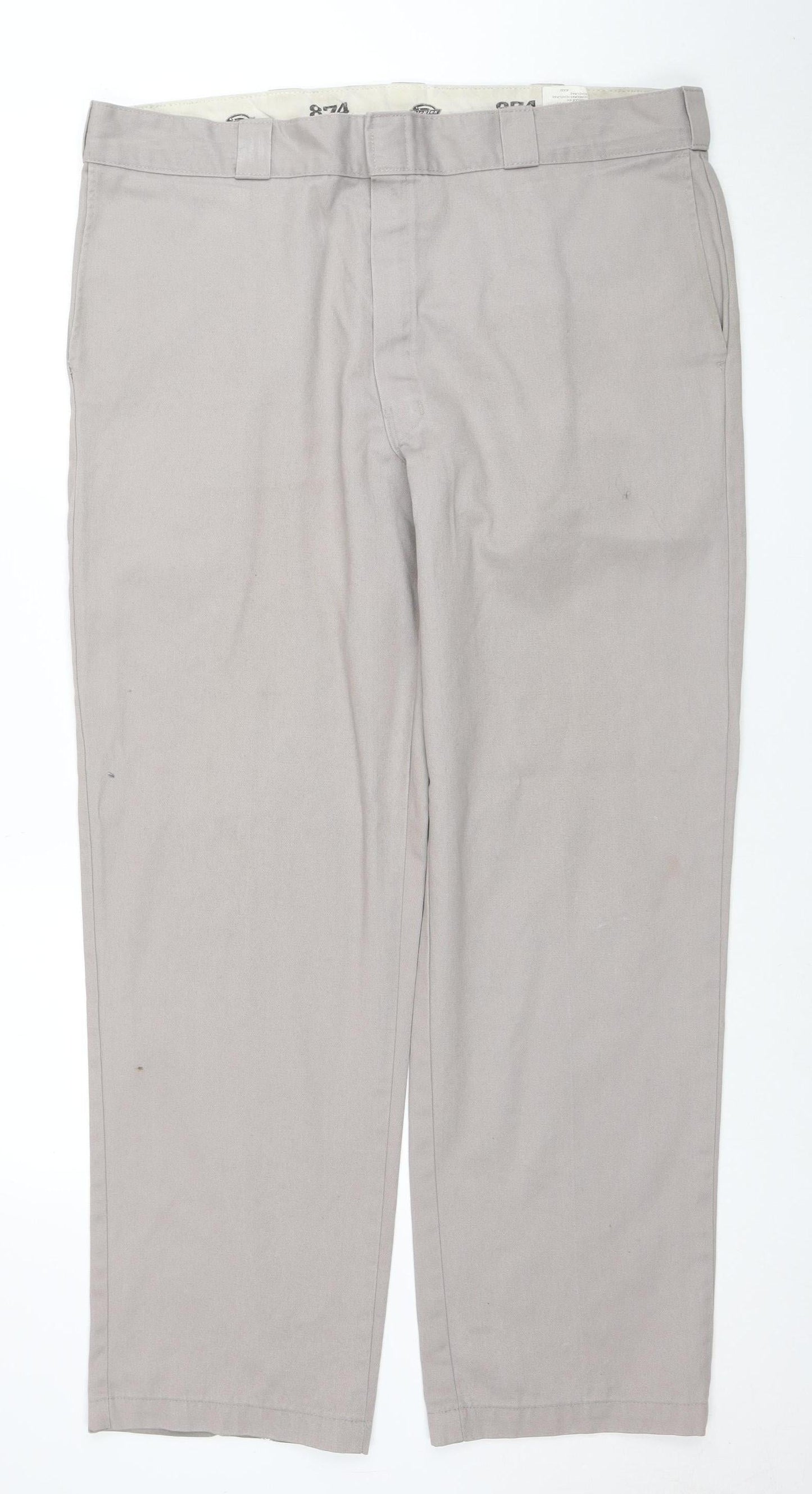 Dickies Men's Beige 874 Original Fit Work Chino Trousers 40x32
