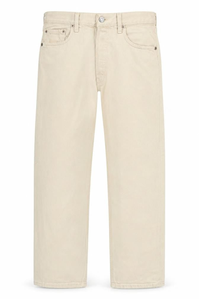 Levi's 501 Men's Beige Straight Jeans W30 L32 Cotton Classic Fit