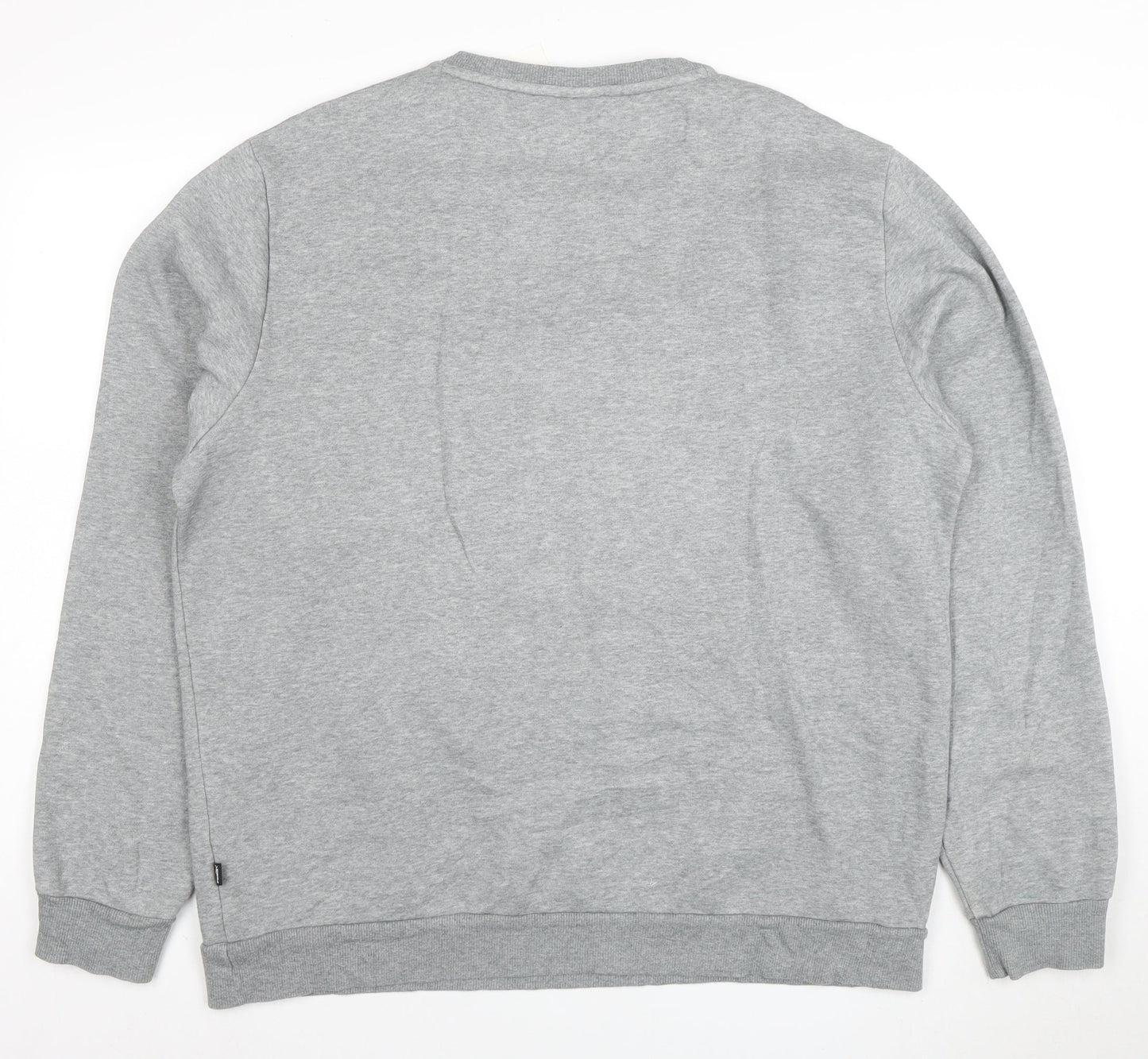 Puma Men's Grey XL Crew Neck Pullover Sweatshirt