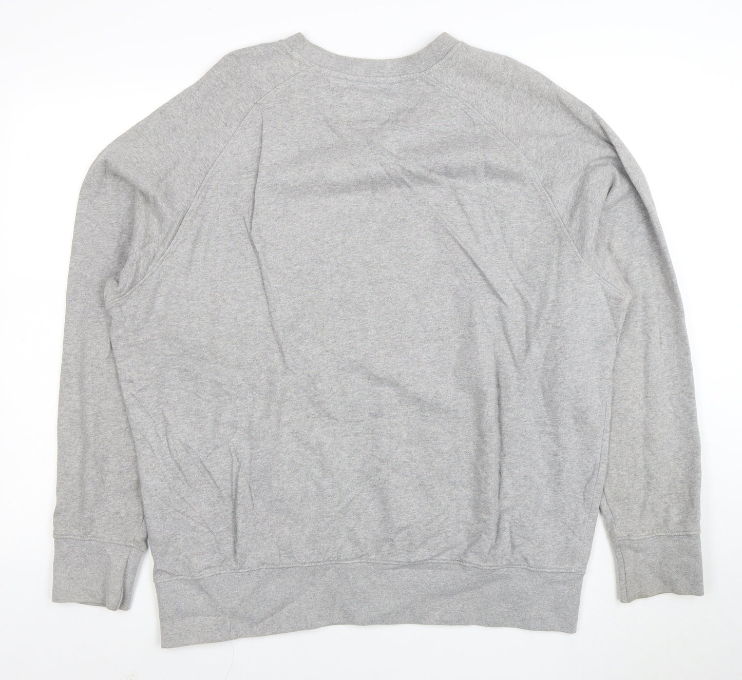 The Stronghold Men's Grey Los Angeles Crew Neck Sweatshirt Size L