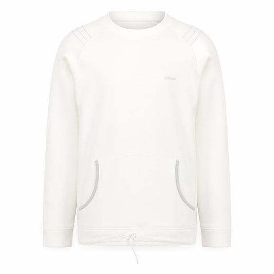 Adidas Men's White Regular Fit Pullover Sweatshirt M