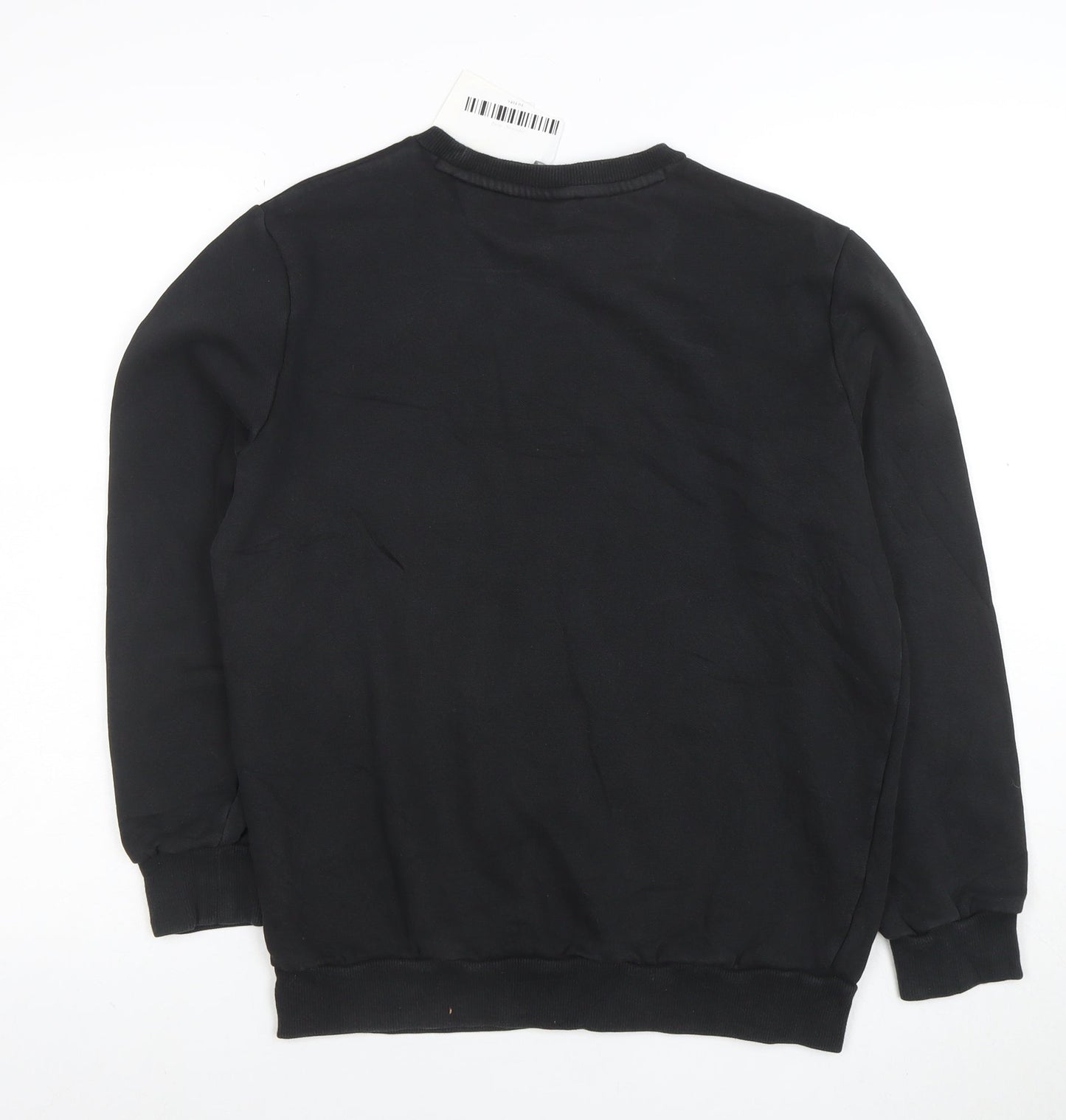 Puma Men's Black Small Pullover Crew Neck Sweatshirt