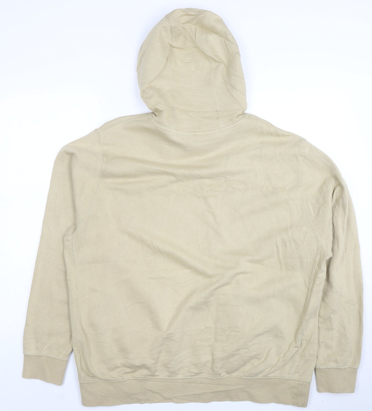 Nike Men's Beige XL Pullover Hoodie Fleece Sweatshirt