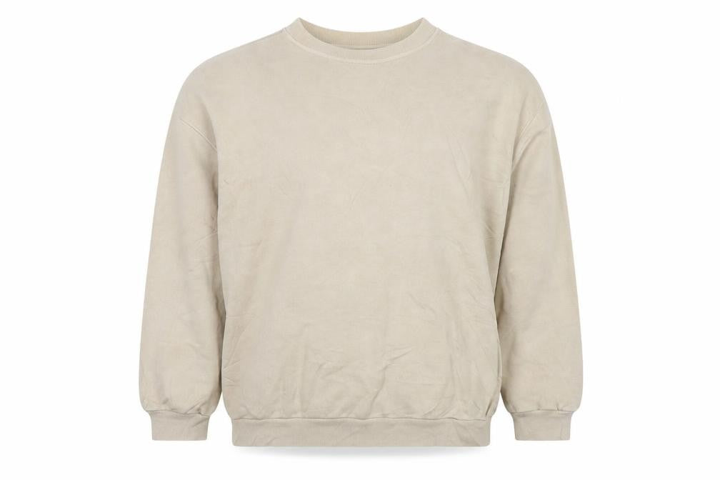 Levi's Men's Beige Cotton Crew Neck Pullover Sweatshirt M