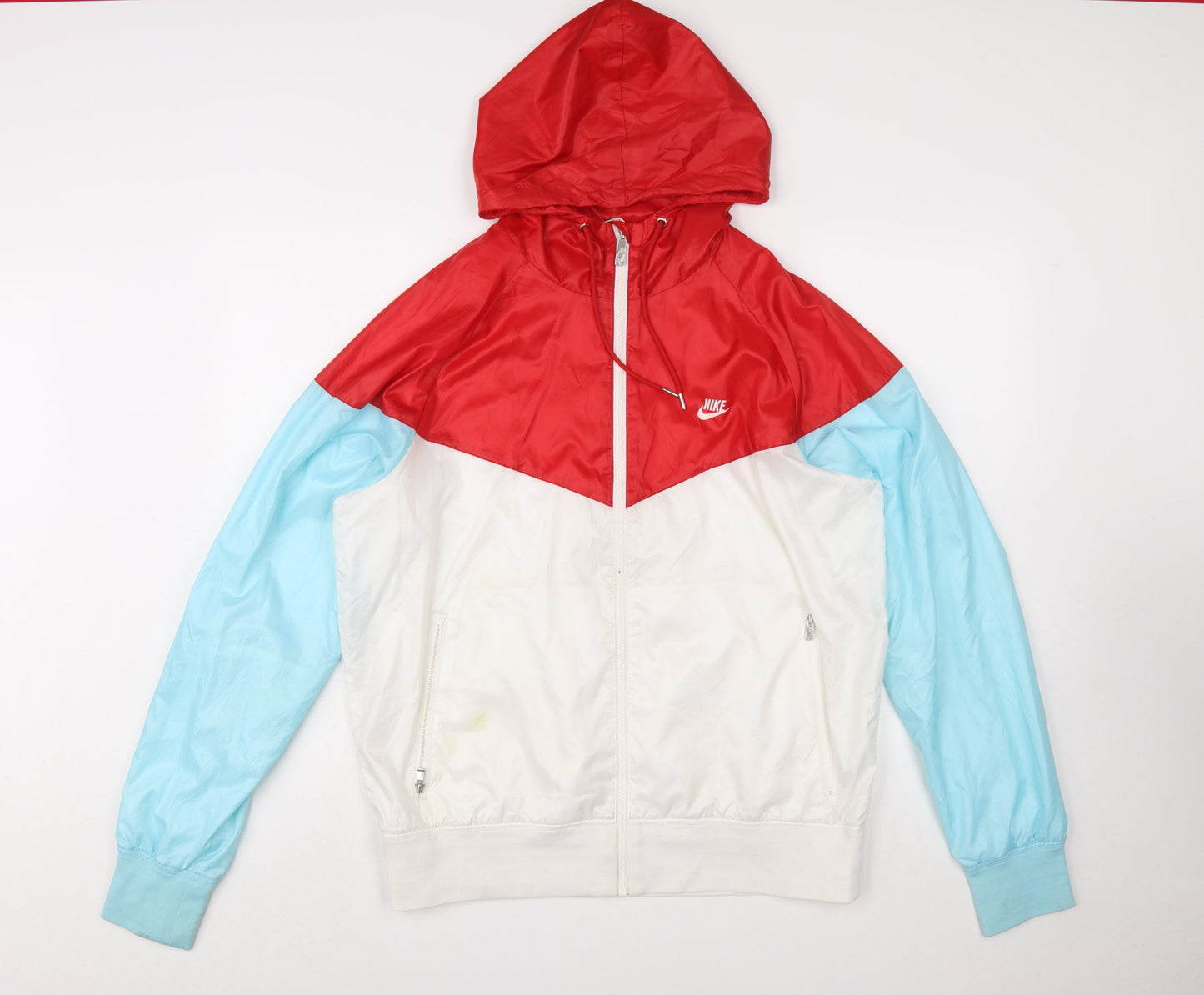 Nike Mens Multicoloured L Windbreaker Hooded Jacket