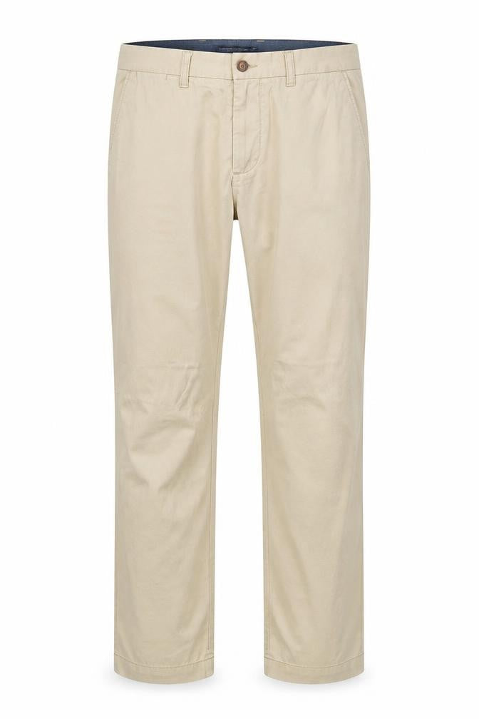 Tommy Hilfiger Men's Beige Chino Trousers 36W 32L Classic Fit