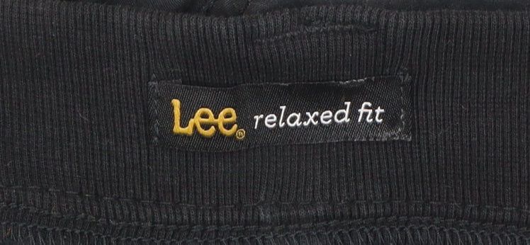 Lee Men's Black Cargo Shorts Relaxed Fit 2XL Cotton Blend