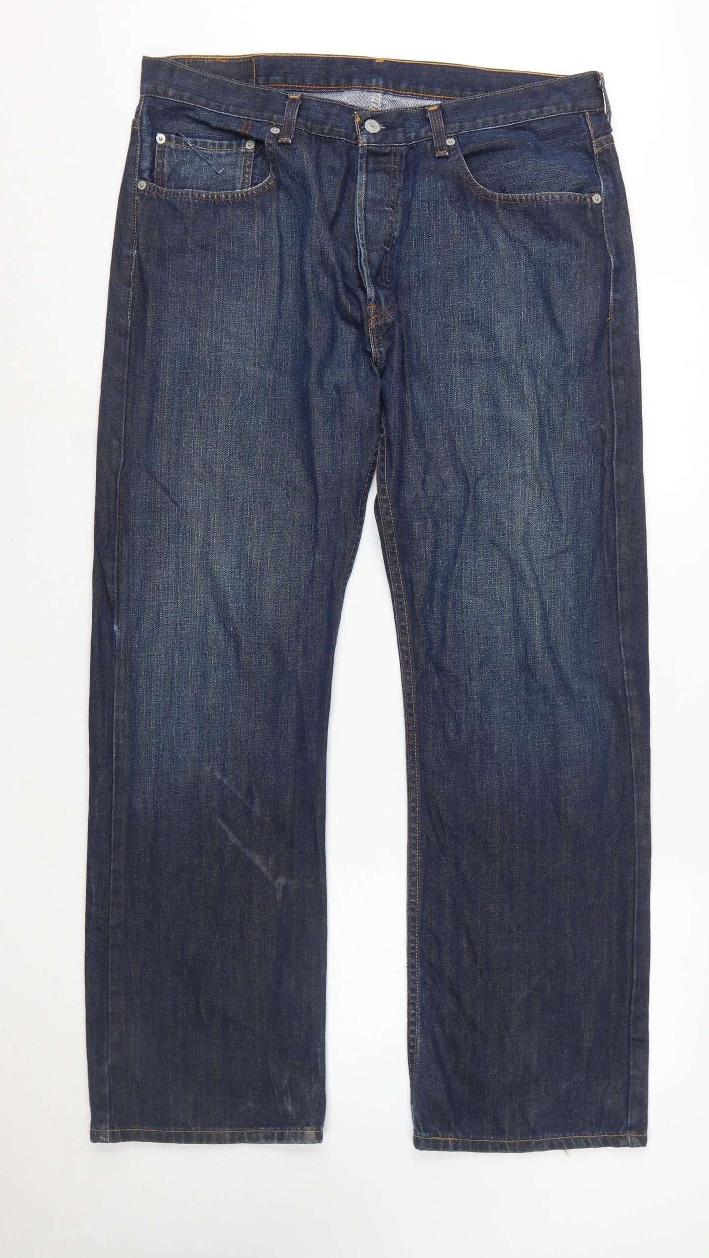 Levi's 758 Men's Blue Straight Fit Denim Jeans W36 L32