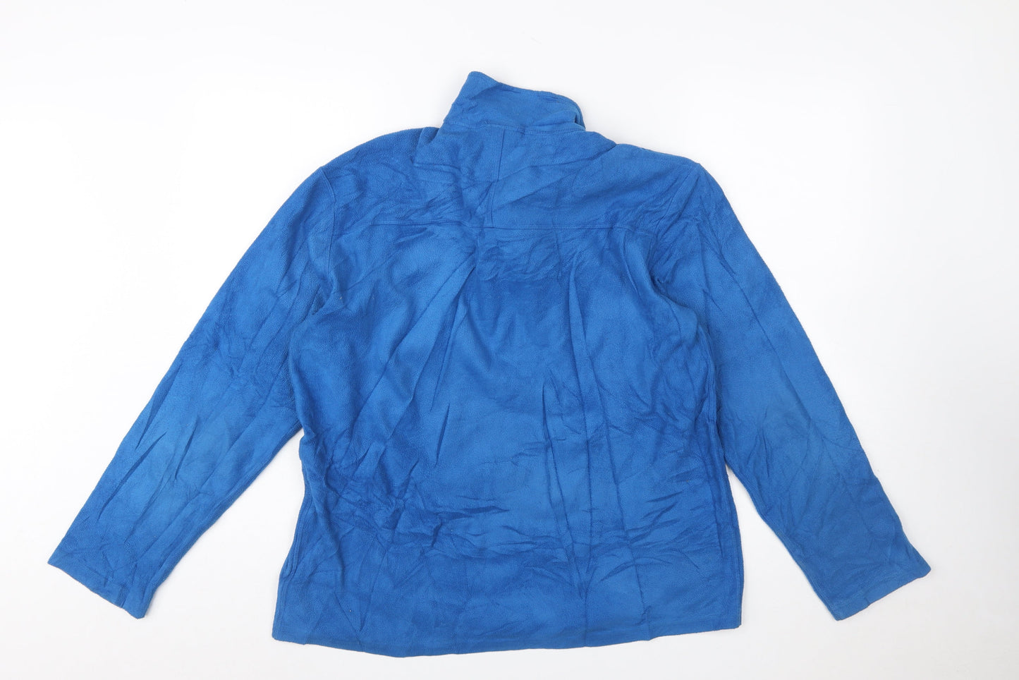 The North Face Men’s Blue Fleece 1/4 Zip Pullover Sweatshirt M
