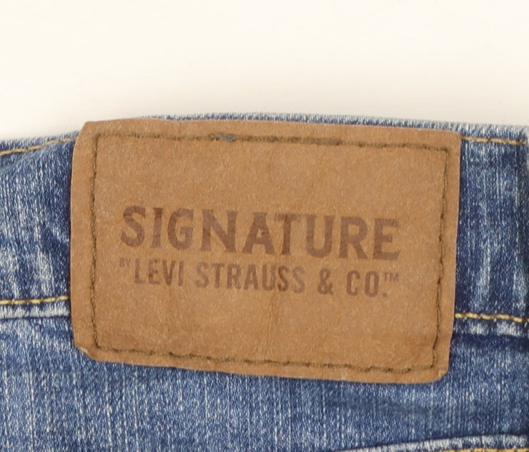 Levi Strauss Men's Blue Straight Denim Jeans W34 L30 Athletic Fit