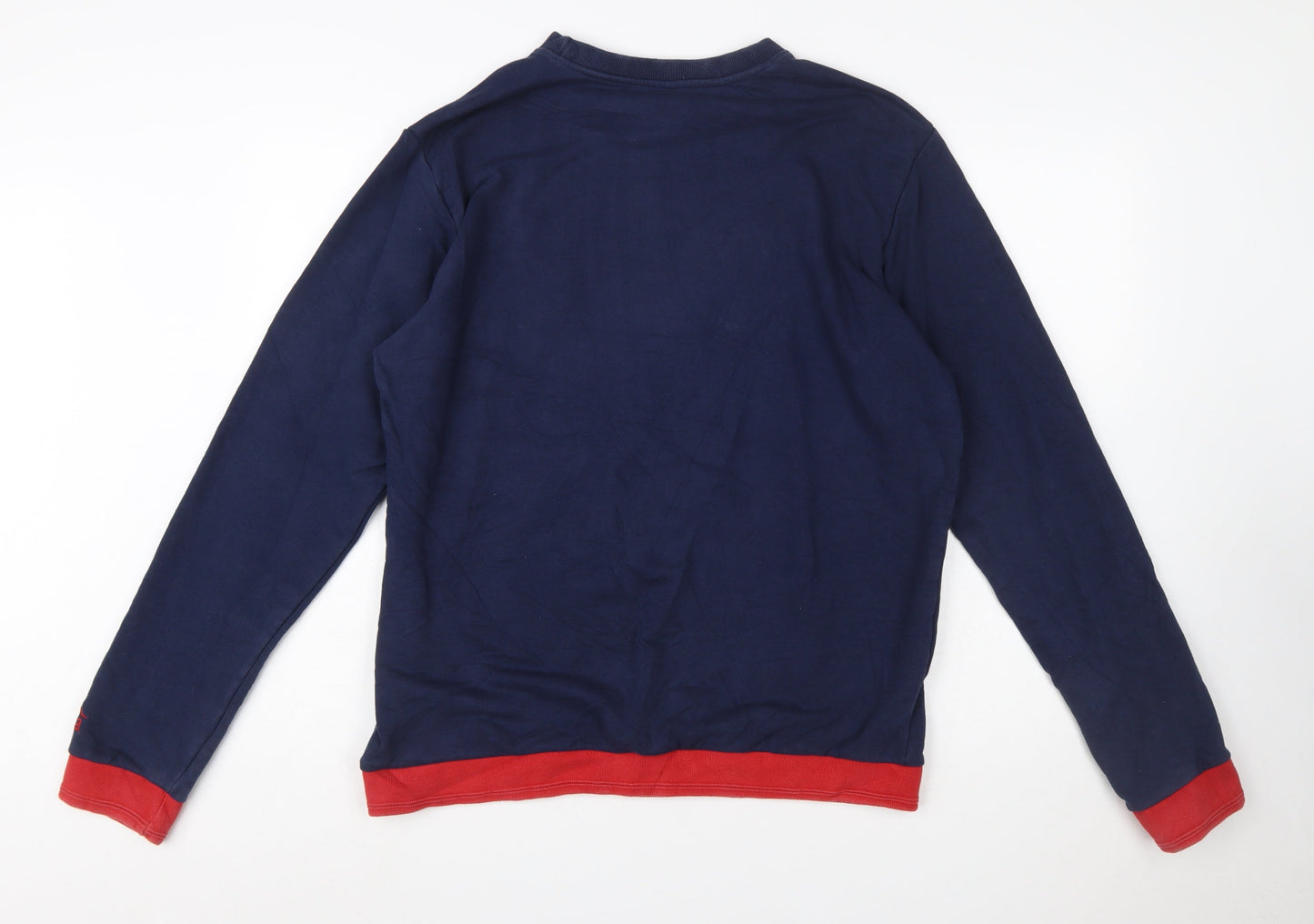 Kappa Men's Blue FC Grenoble Pullover Sweatshirt XL