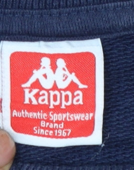 Kappa Men's Blue FC Grenoble Pullover Sweatshirt XL