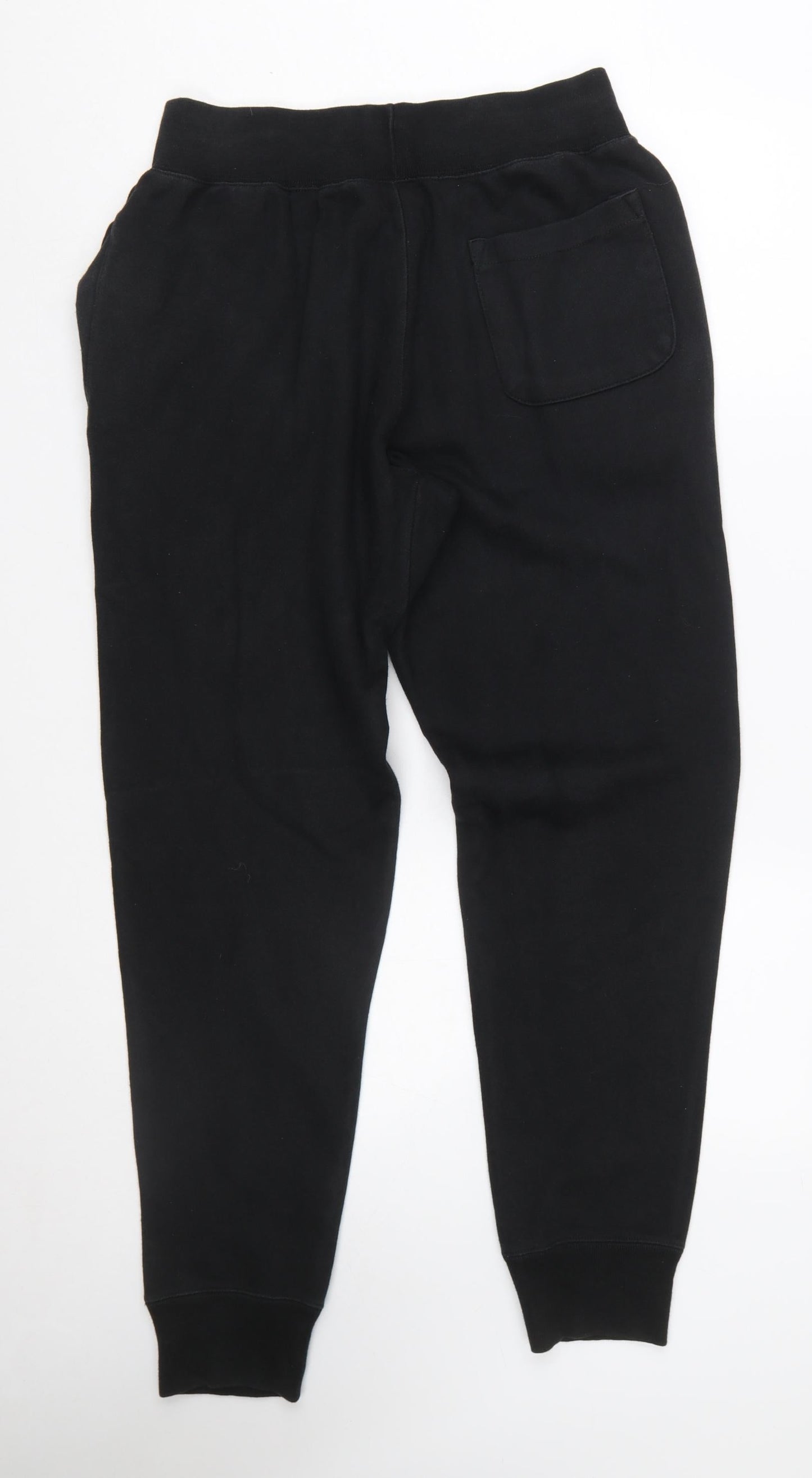 Champion Men’s Black Reverse Weave Sweatpants Medium Tapered Fit