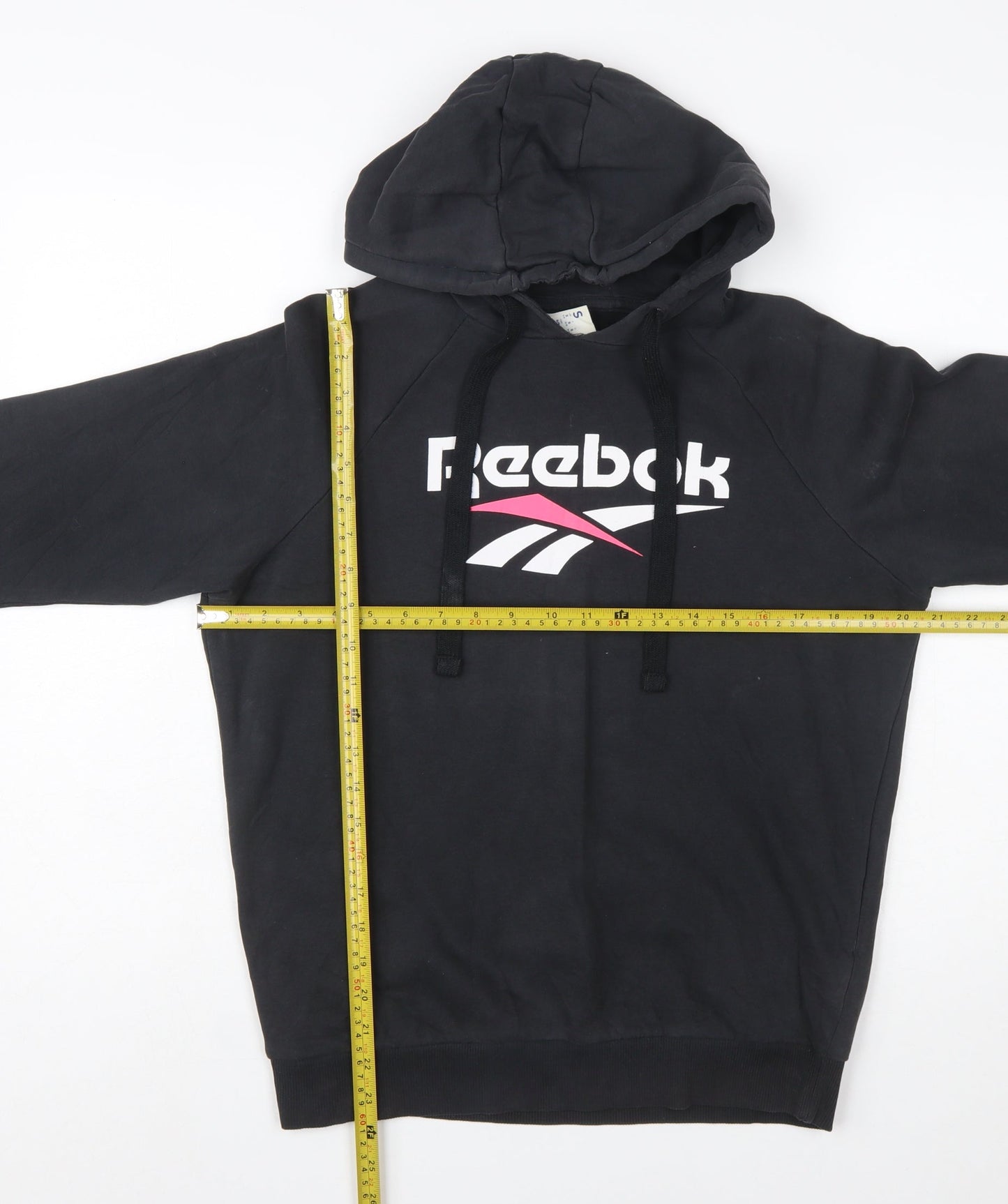 Reebok Classic Women's Black Small Pullover Hoodie Sweatshirt