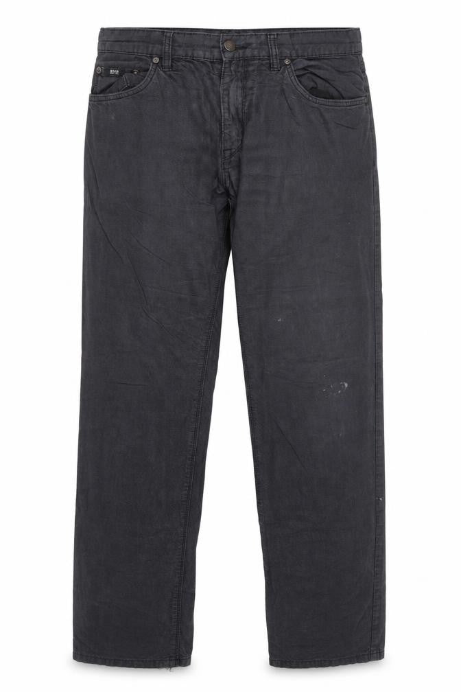 Hugo Boss Men's Black Chino Trousers Size 34 Regular Fit