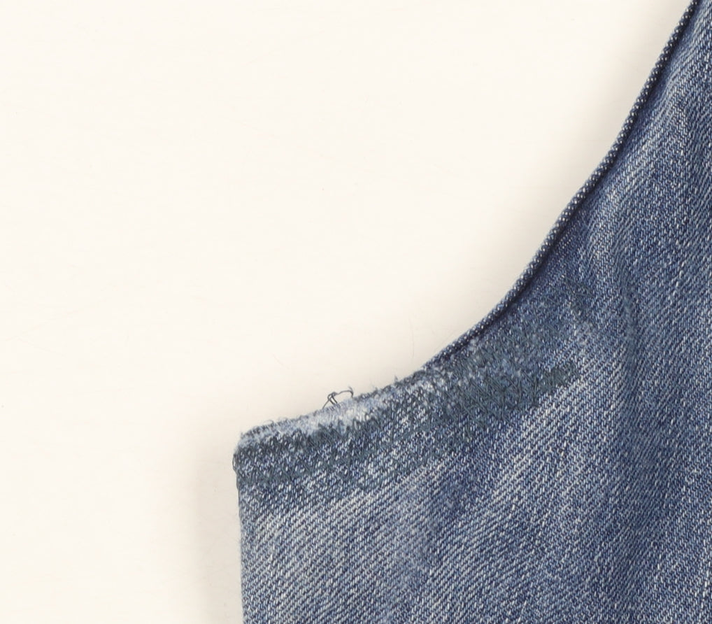 Wrangler Men's Blue Texas Straight Leg Jeans W34 L32 Cotton Denim
