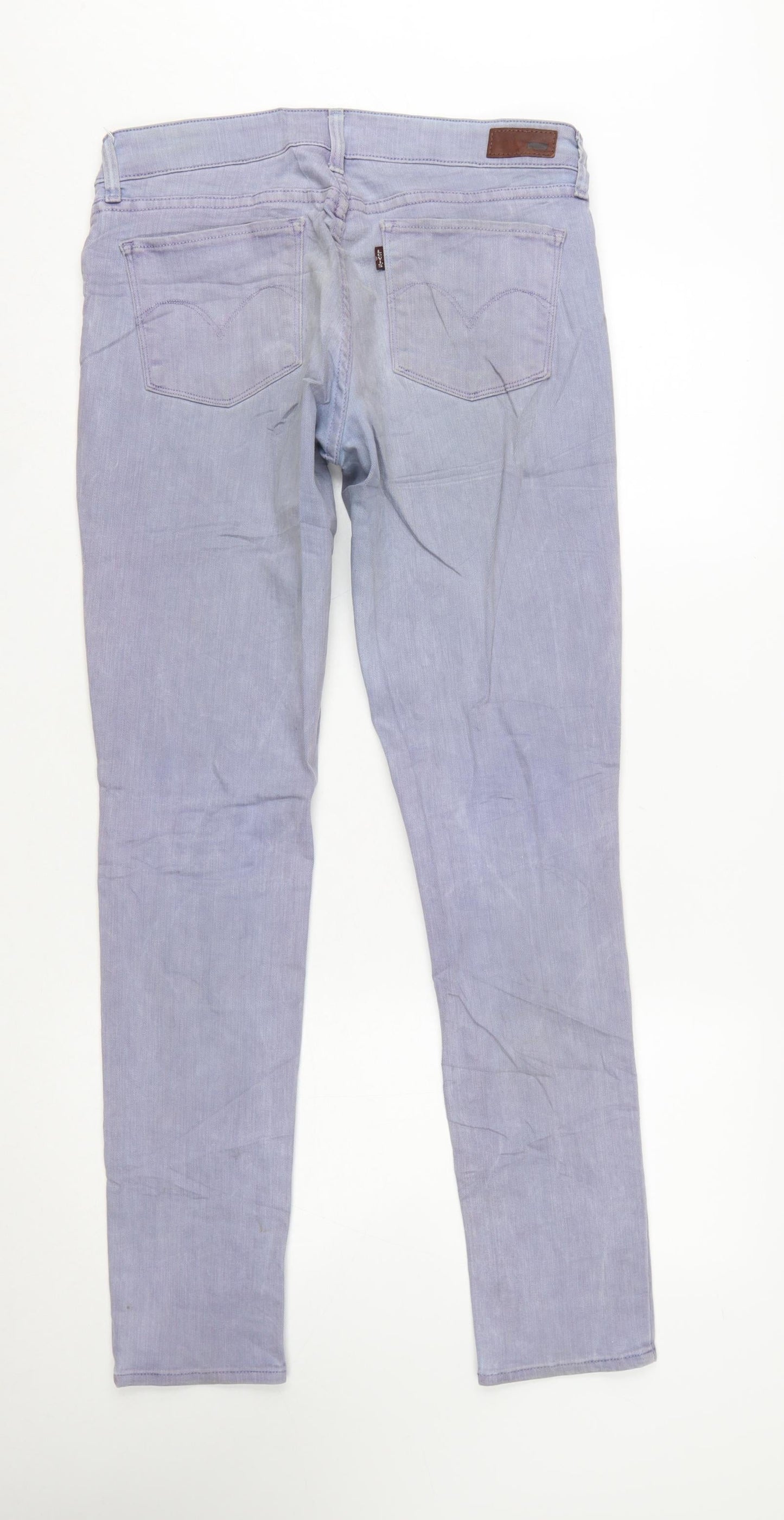 Levi's Women's Purple Demi Curve Skinny Jeans Size 12