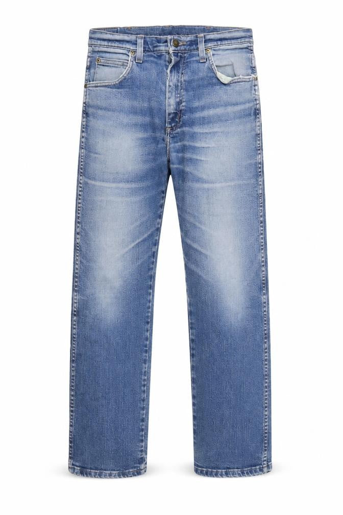 Wrangler Men’s Blue Regular Fit Straight Jeans W32 L30