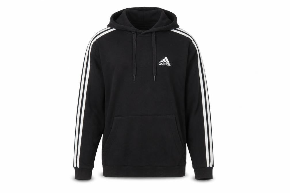 Adidas Men's Black Pullover Hoodie Size S Sports Fleece