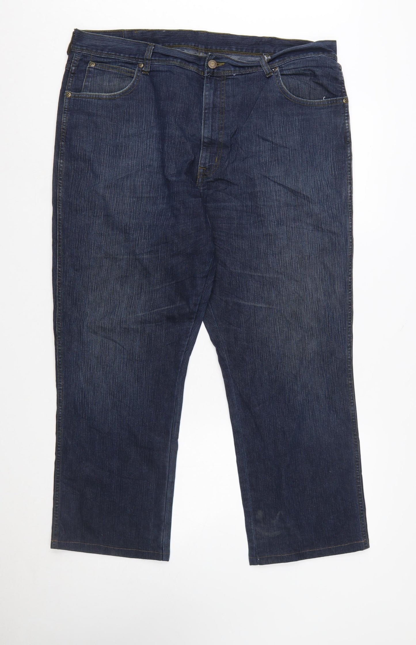 Wrangler Men's Blue Regular Fit Straight Leg Jeans W40 L32