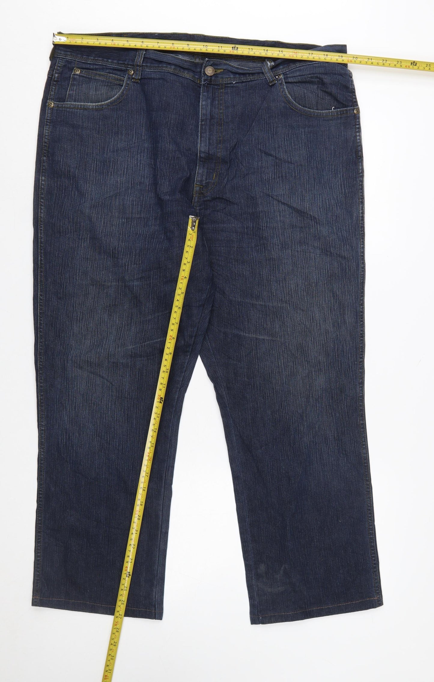 Wrangler Men's Blue Regular Fit Straight Leg Jeans W40 L32