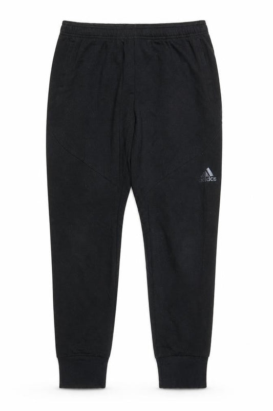 Adidas Women Black L Jogger Sweatpants 75% Polyester 25% Viscose