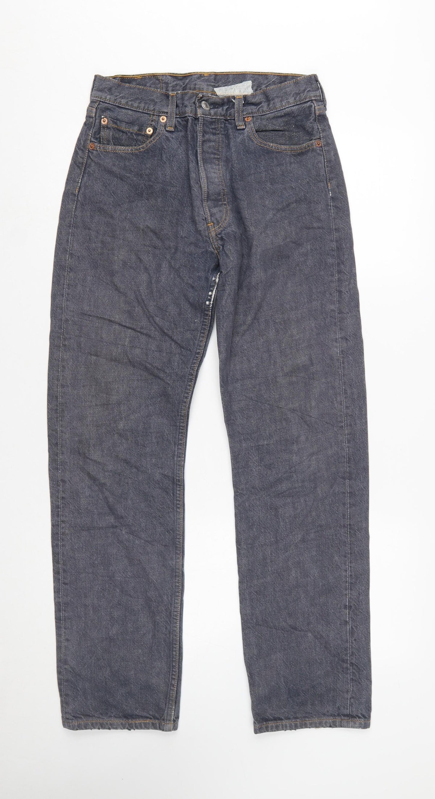 Levi’s 501 Men’s Blue Straight Denim Jeans W30 L32 Classic Fit