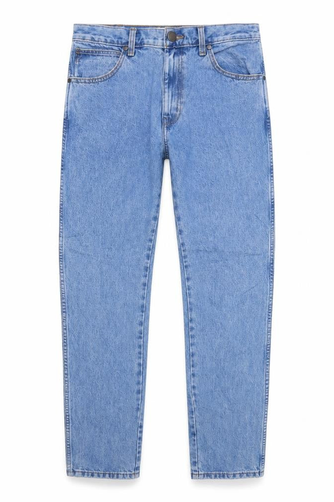 Wrangler Men’s Blue Tapered Denim Jeans 31x34 Classic Fit